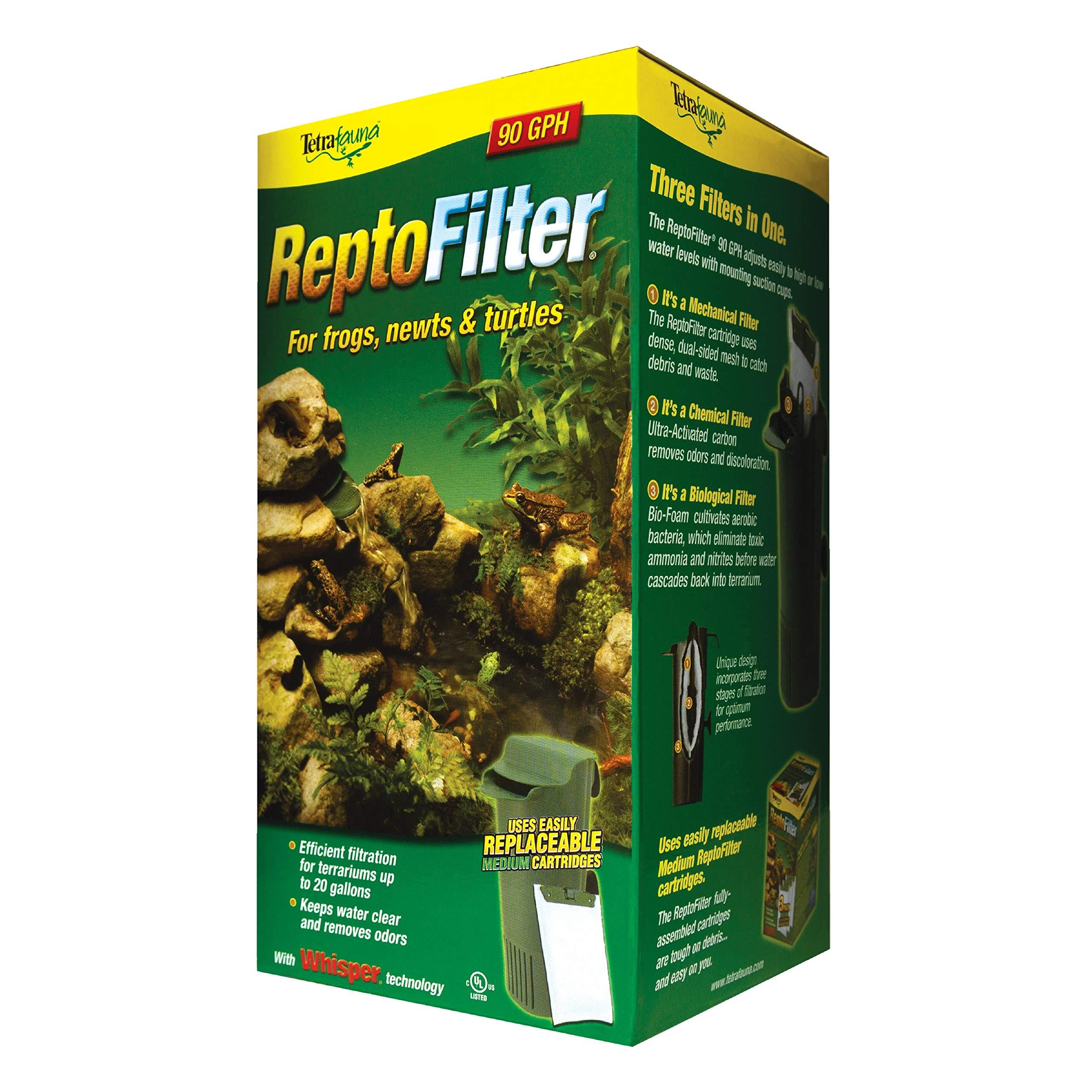 Tetra ReptoFilter, Terrarium Filtration, Keeps Water Clear eBay